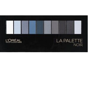 L’Oreal La Palette 10-Pan Eye Shadow Palette - 113 Noir Discontinued - Brand New
